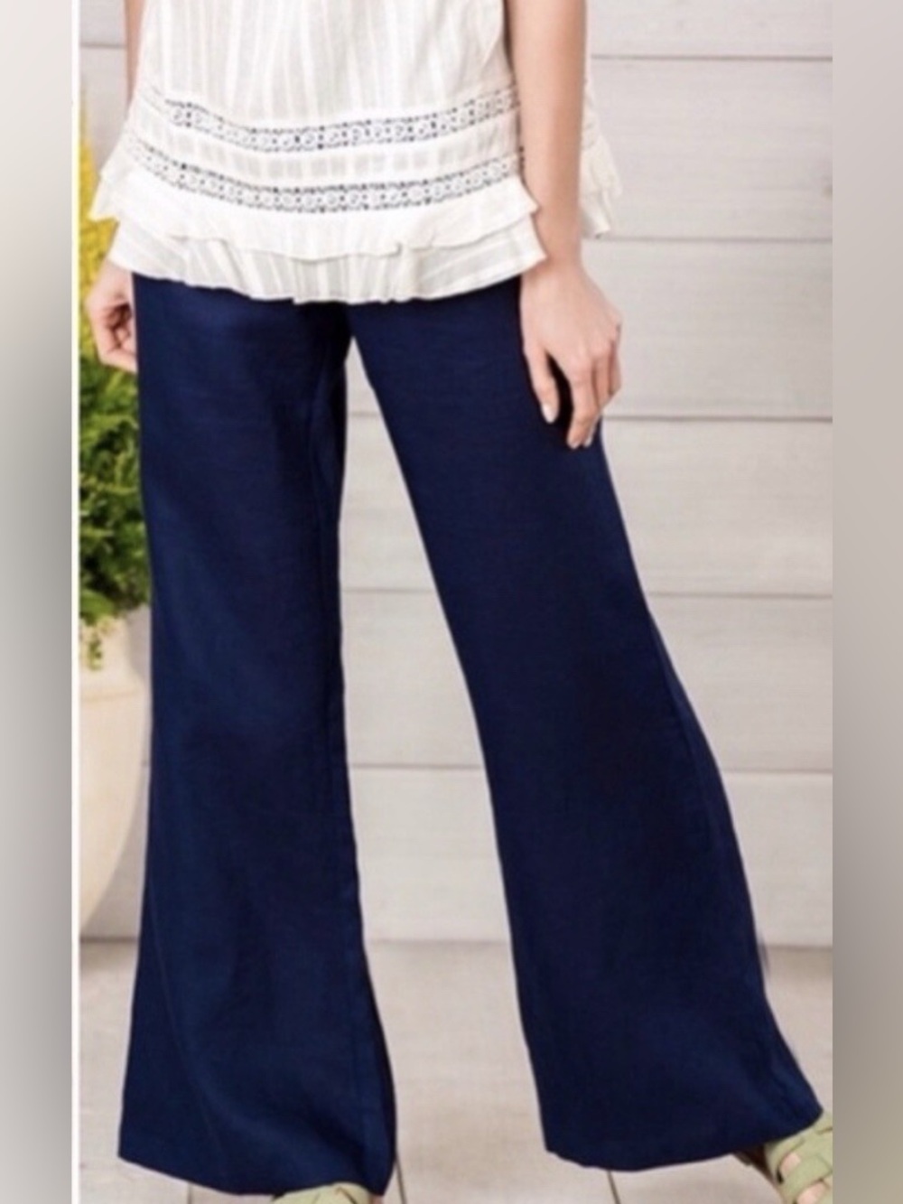 Matilda Jane womens linen pull on pants